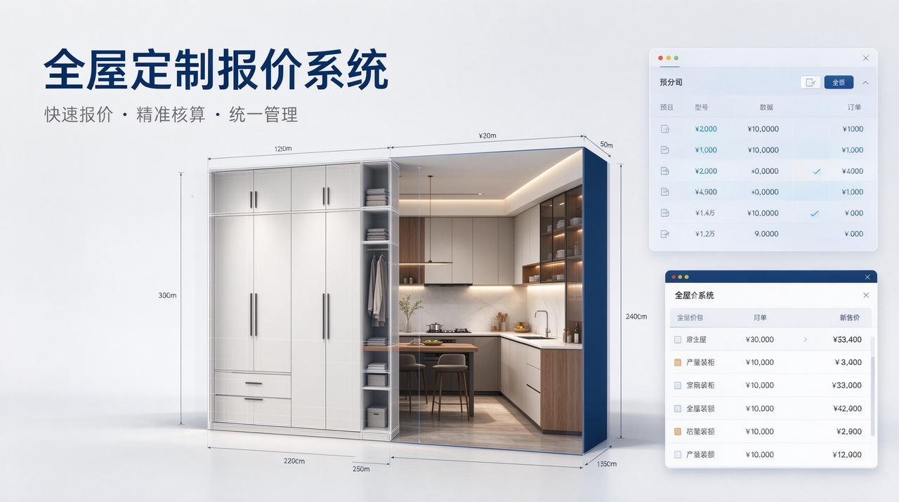 全屋定制报价系统